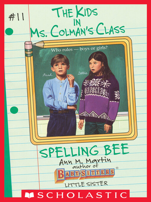 Title details for Spelling Bee by Ann M. Martin - Available